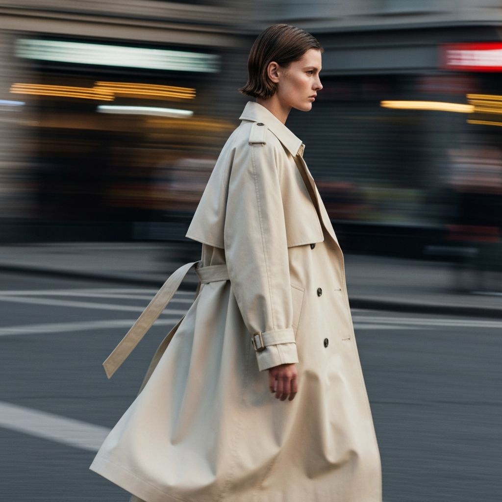 Linen Wrap Coat — view 2